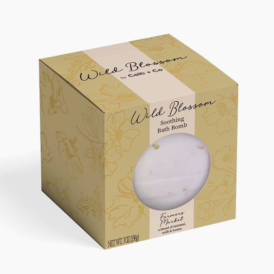 Wild Blossom Soothing Bath Bomb - Farmers Market