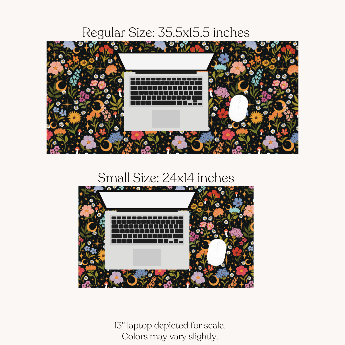 Celestial Garden Desk Pad