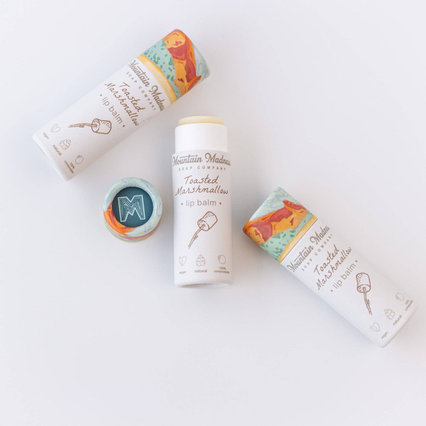 Toasted Marshmallow Lip Balm | Cozy Vanilla