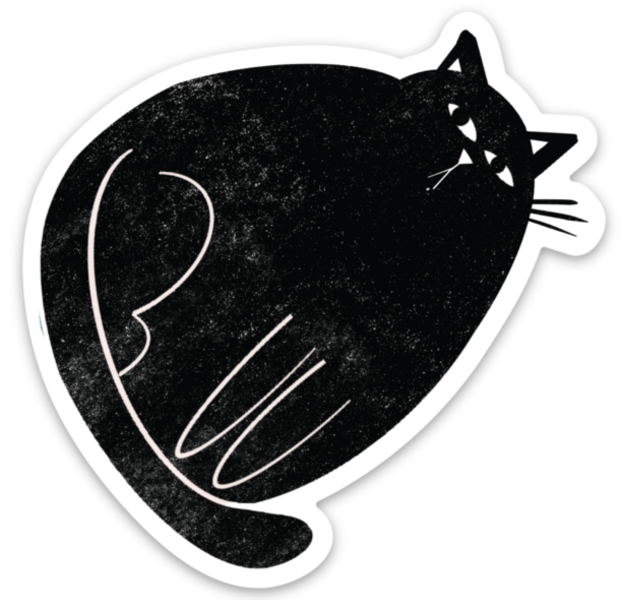 Chonky Cat Sticker