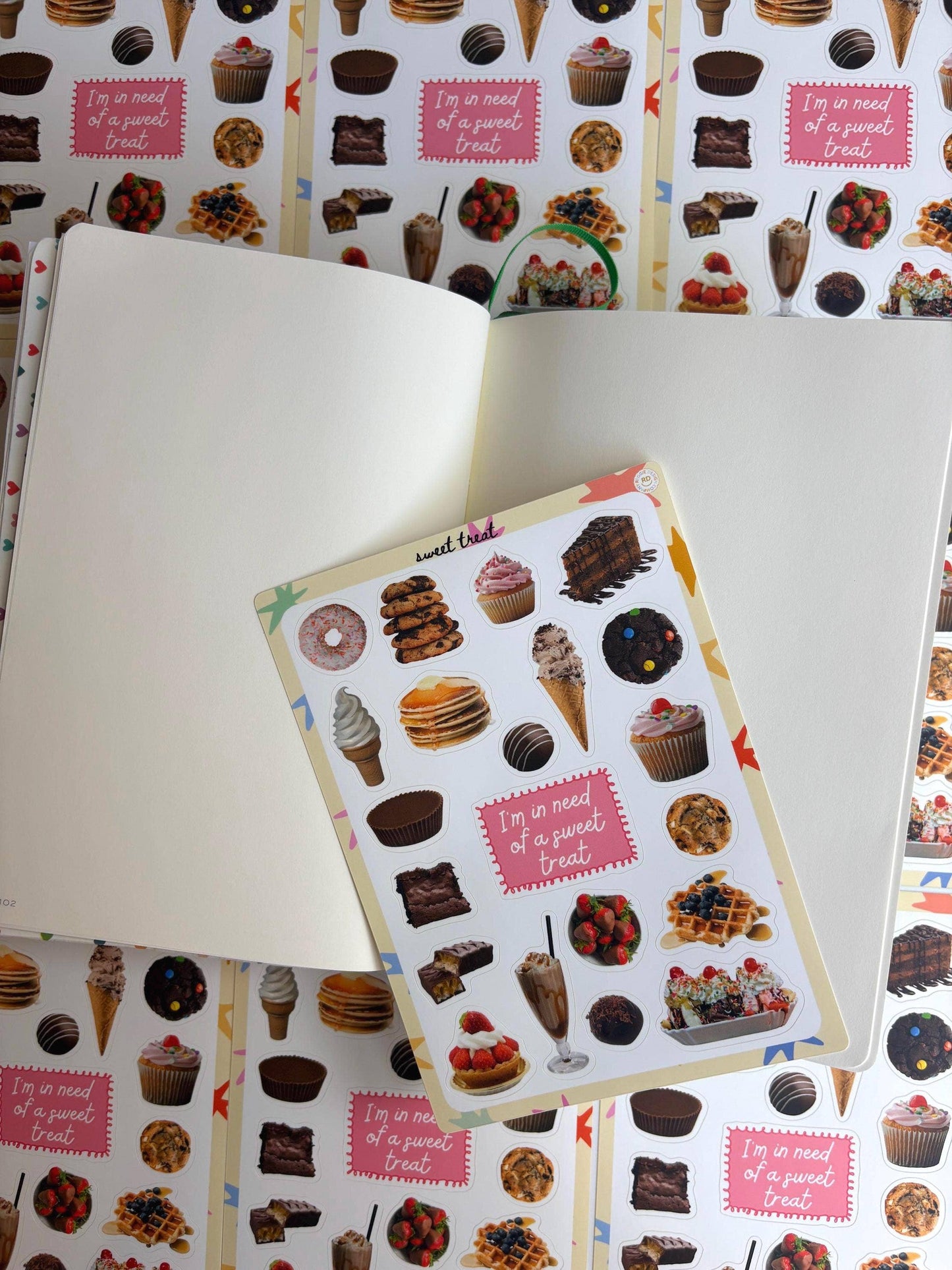 Sweet treat 5x7 Sticker Sheet