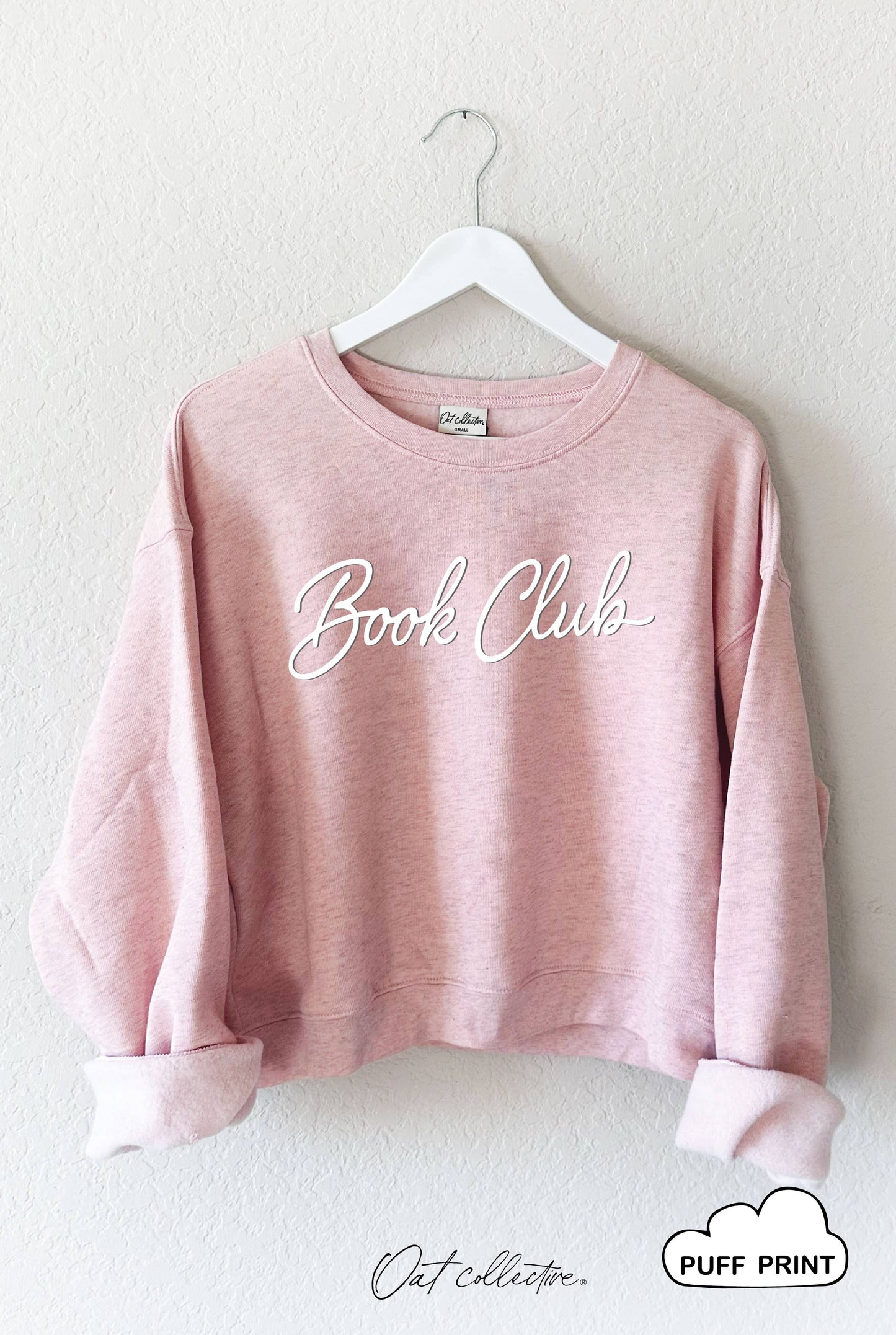 BOOK CLUB Puff Mid Graphic Sweatshirt