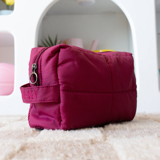 Cloud Pouch in Black Cherry