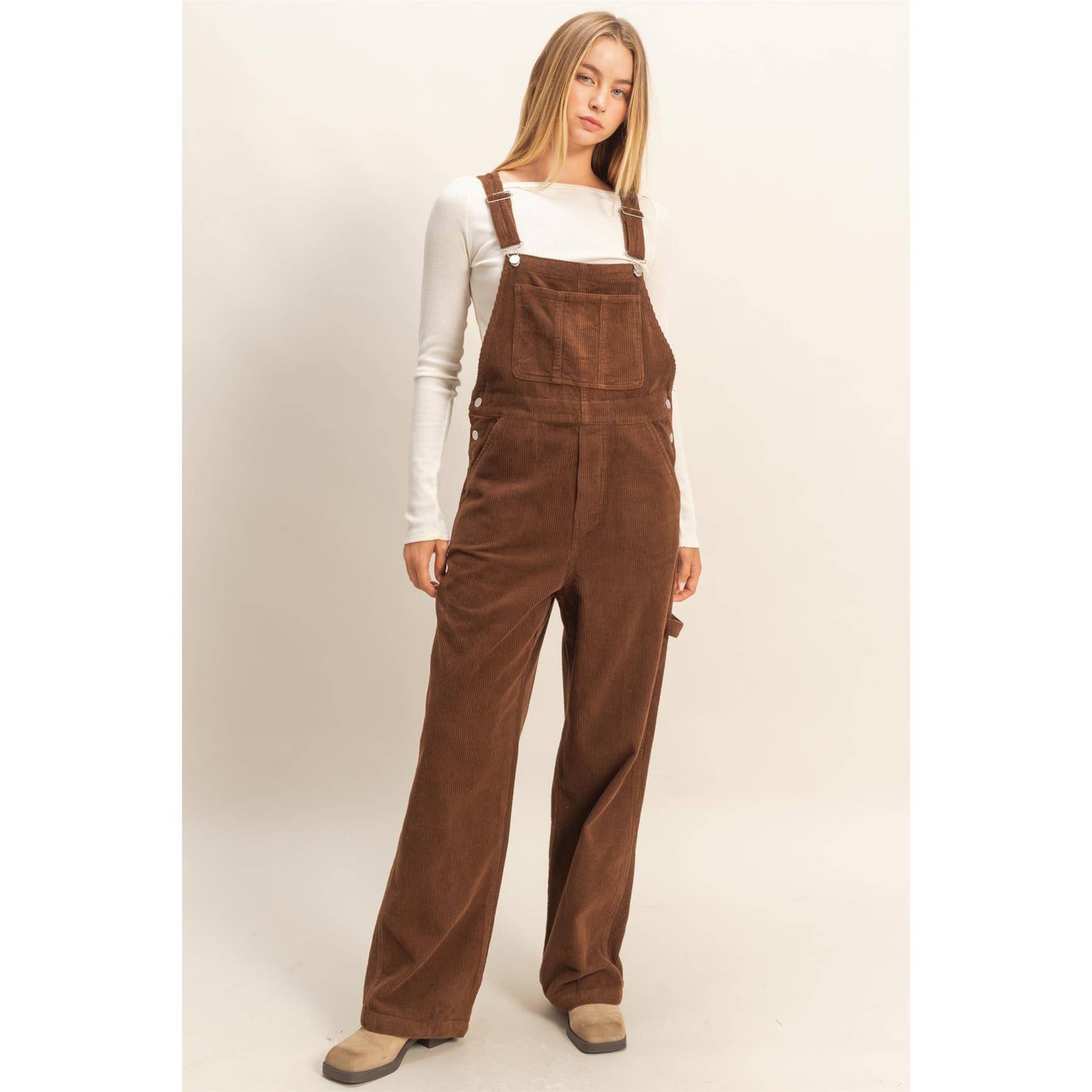 Mineral Washed Corduroy Overall