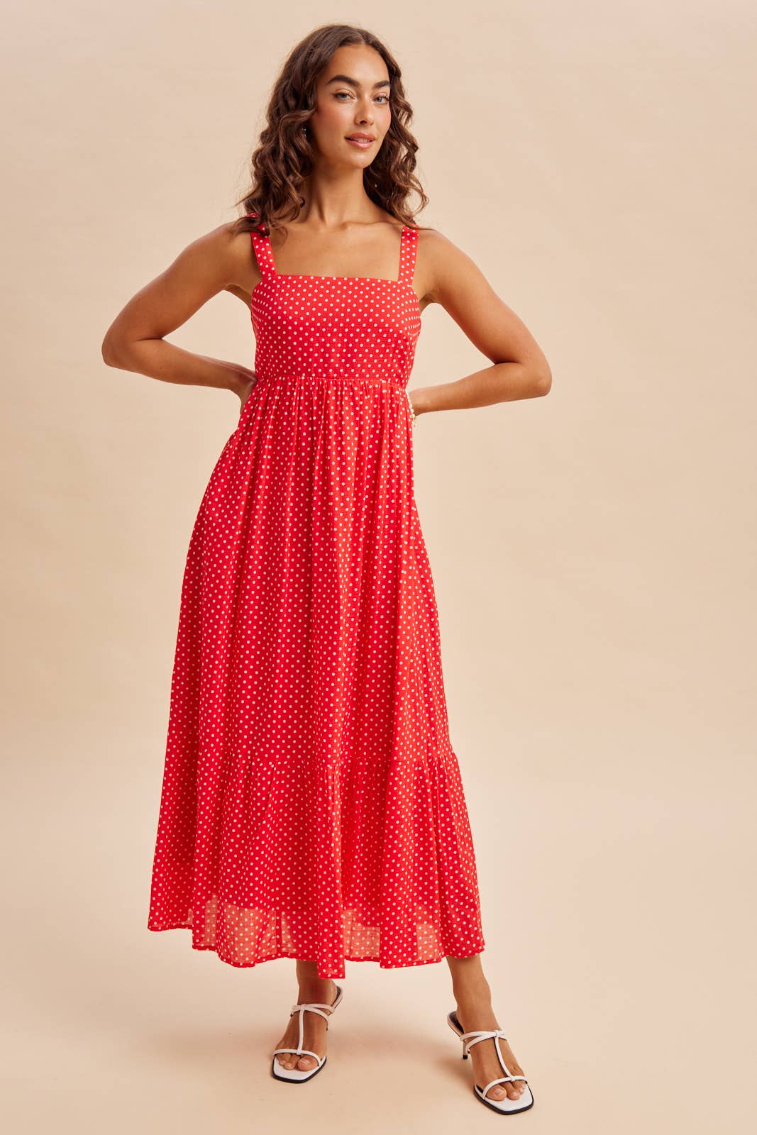 POLKA BOW MAXI