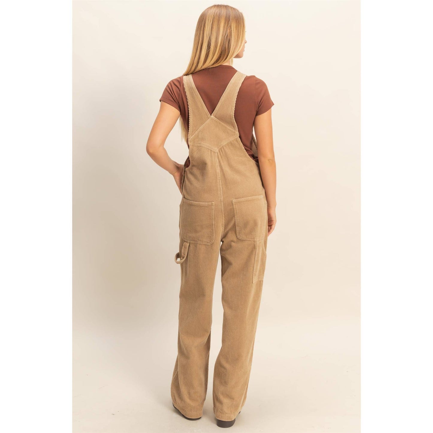 Mineral Washed Corduroy Overall