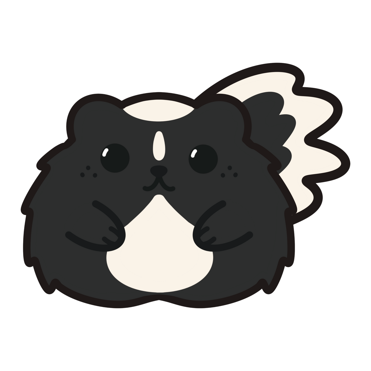 Skunk Friend - Limited Edition - Plushie Doll