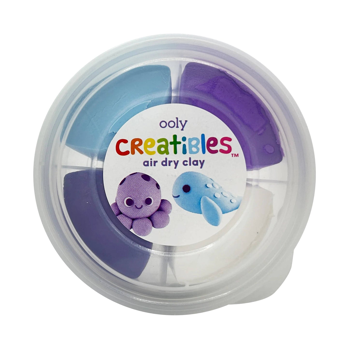 Creatibles: Air Dry Clay BFFs Kit - Ocean Pals (Set of 4 Col