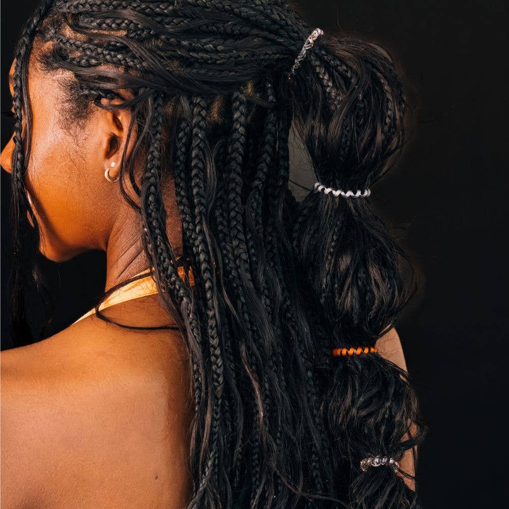 Spiral Hair Coils | Tiny | Spooky Sparkles Hair Ties