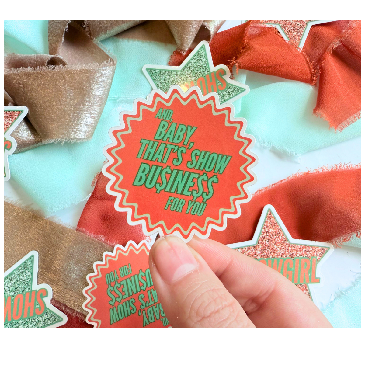 Showgirl temporary tattoos for release|showgirl party