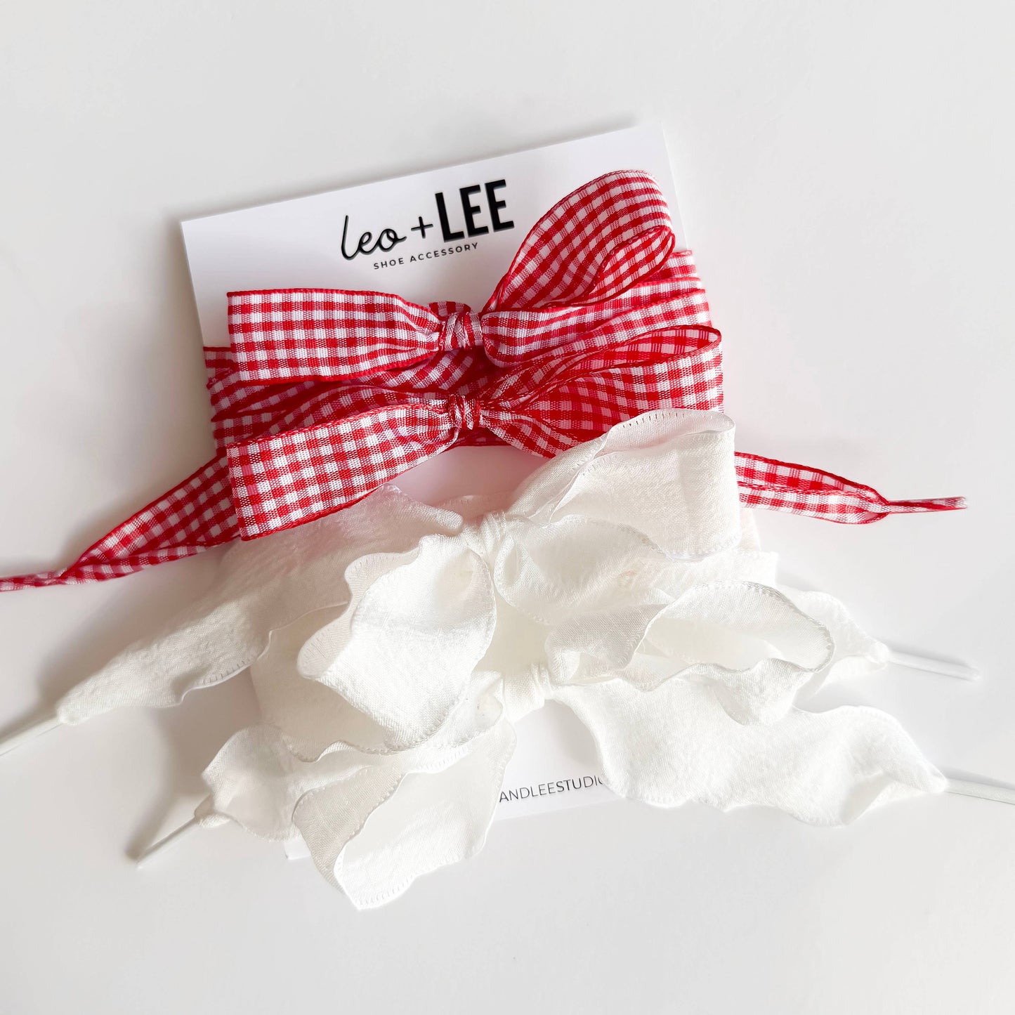 Butterfly Shoe Lace Set– Ribbon Bow Shoe Accessories