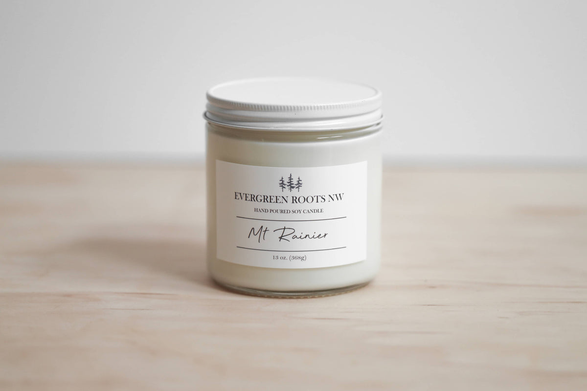 Mt Rainier - 13 fl oz Soy Candle