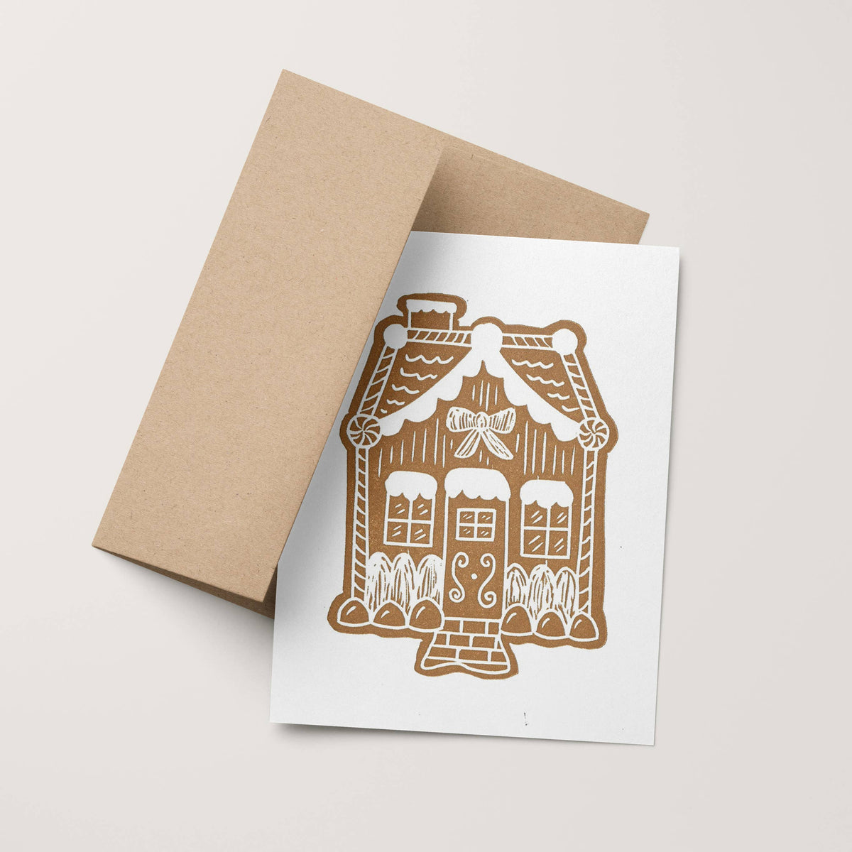 Gingerbread Cookie Holiday Card