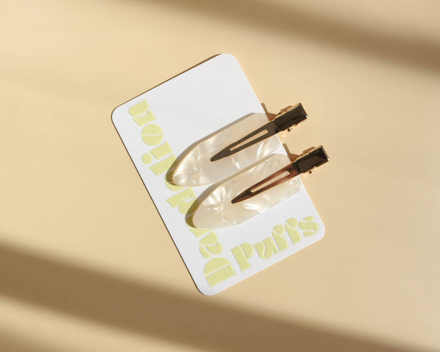 No Crease Makeup Styling Hair Clips Set of 2