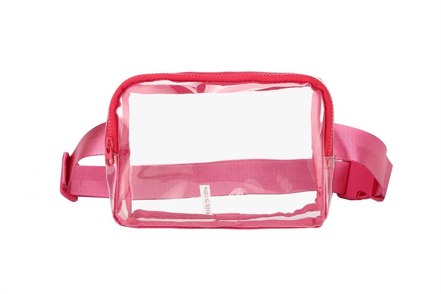 Clear Belt Waist Handbag