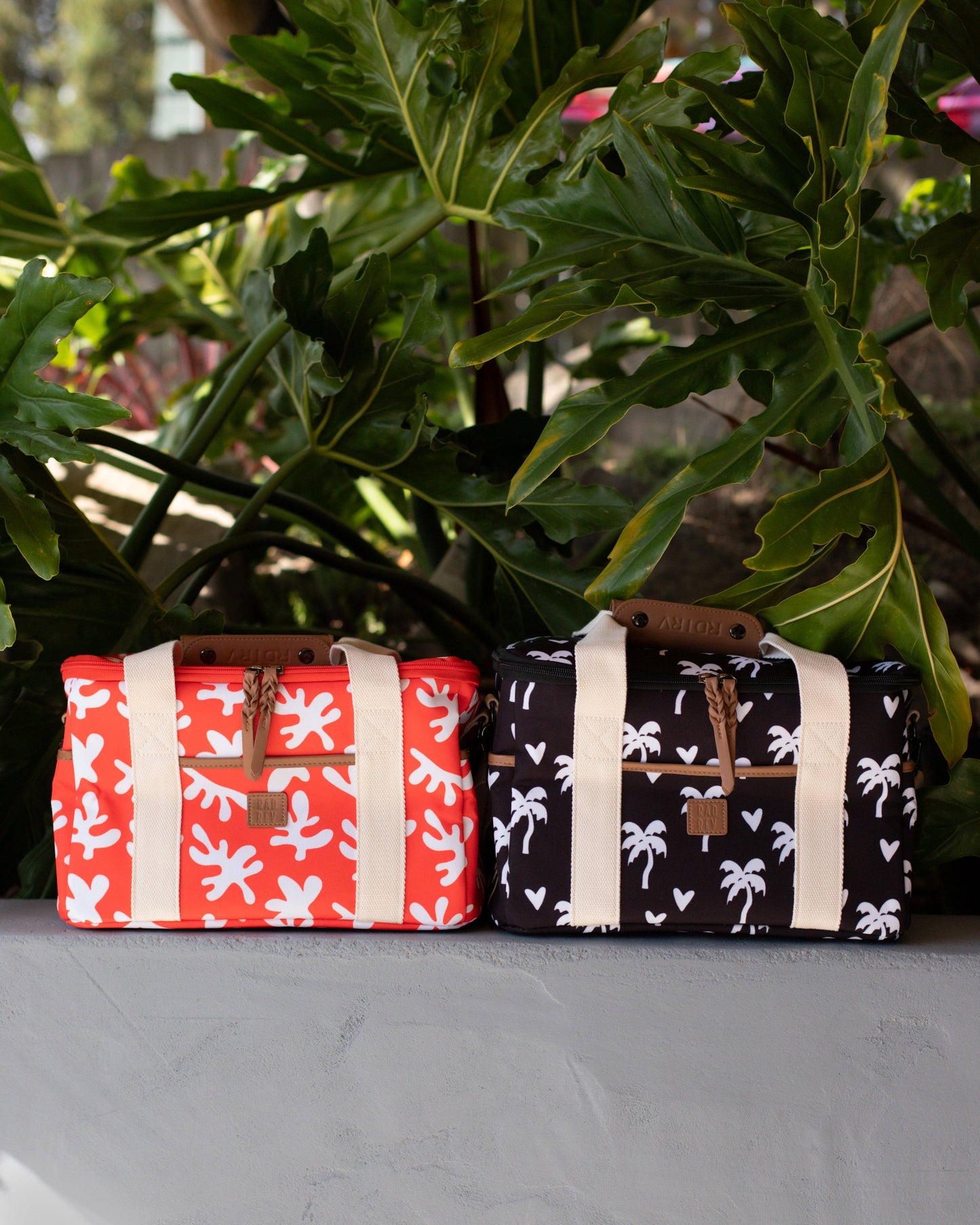 Soft Insulated Cooler in Palm Tree