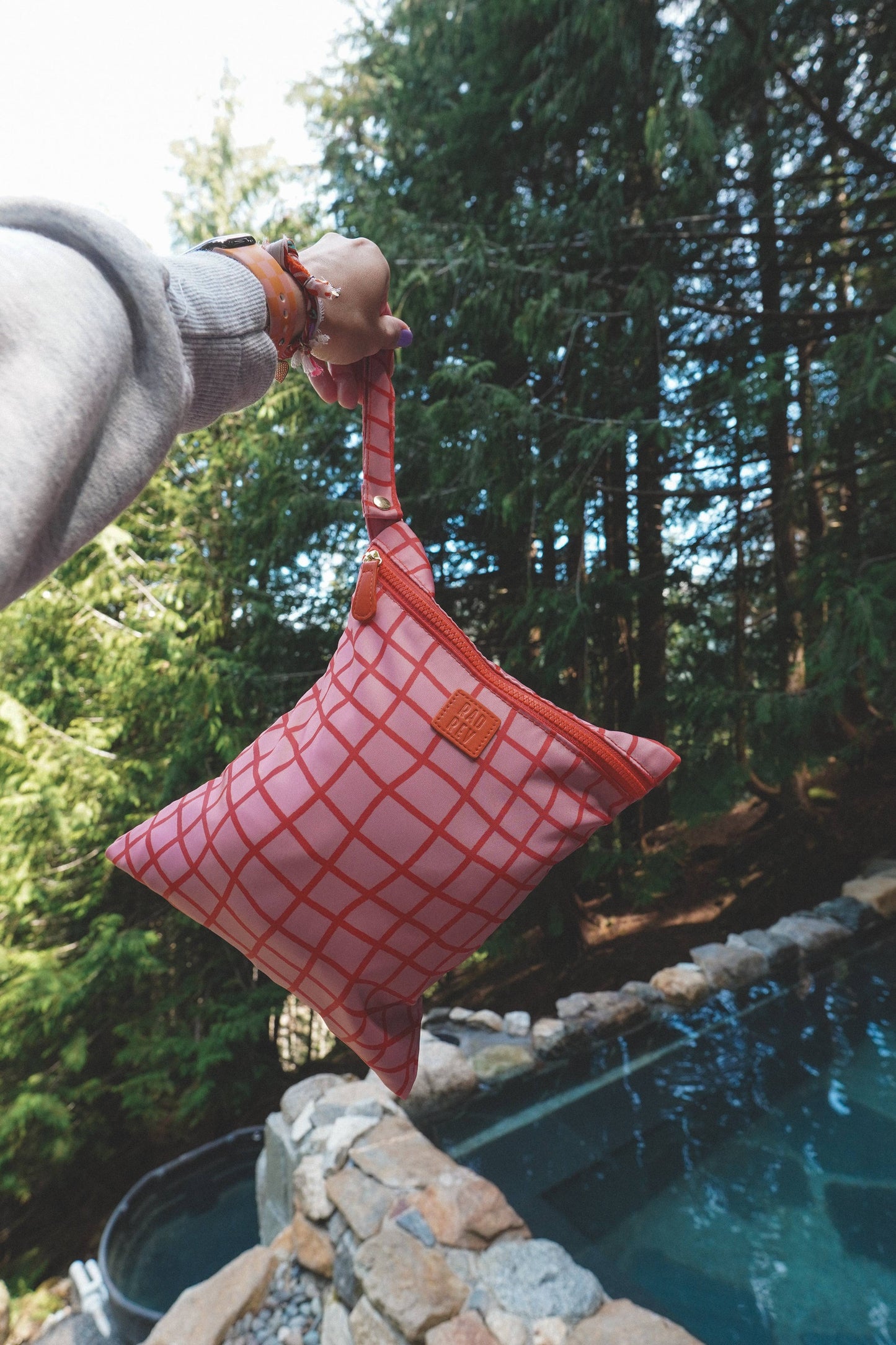 Wet Bag Set in Peachy
