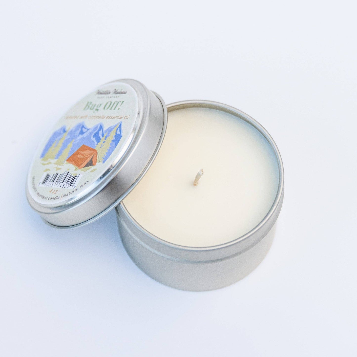 Bug Off Tin Candle