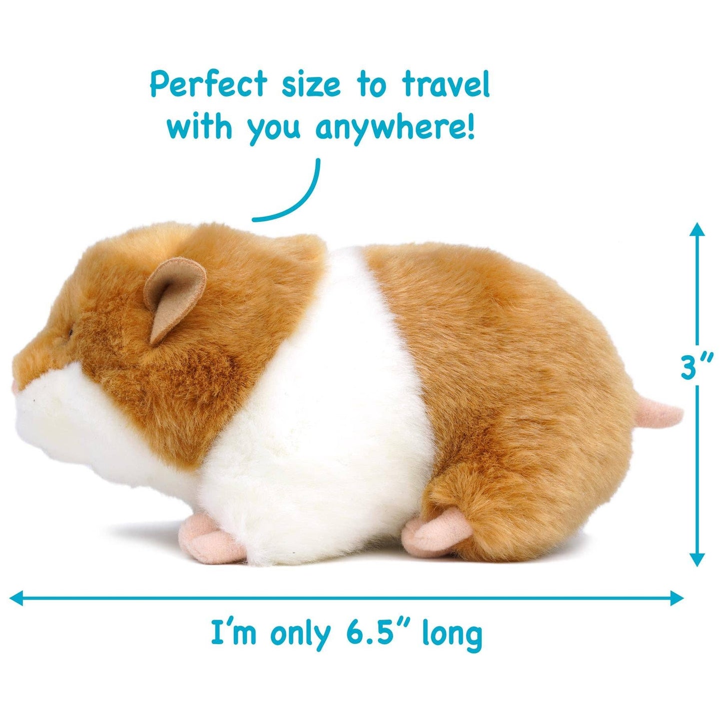 Chippy The Hamster - 7 Inch Stuffed Animal Plush