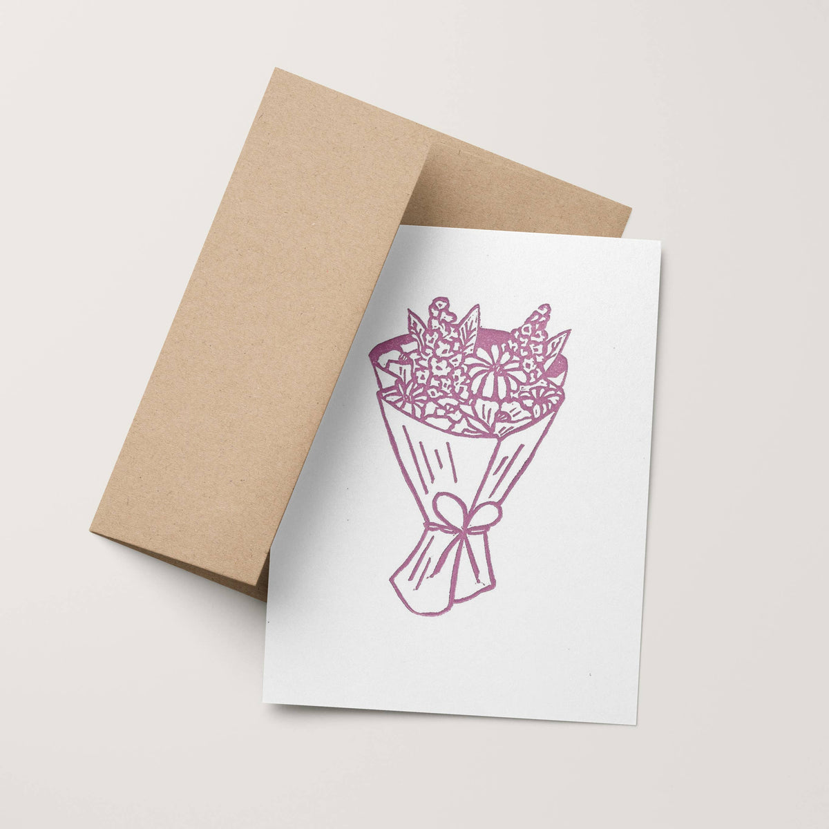 Floral Bouquet Greeting Card