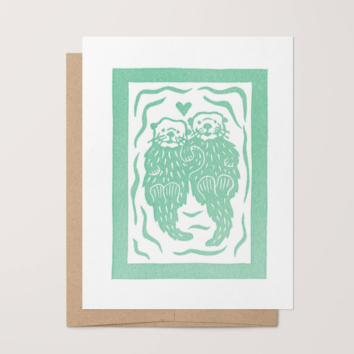 Otter Love Card