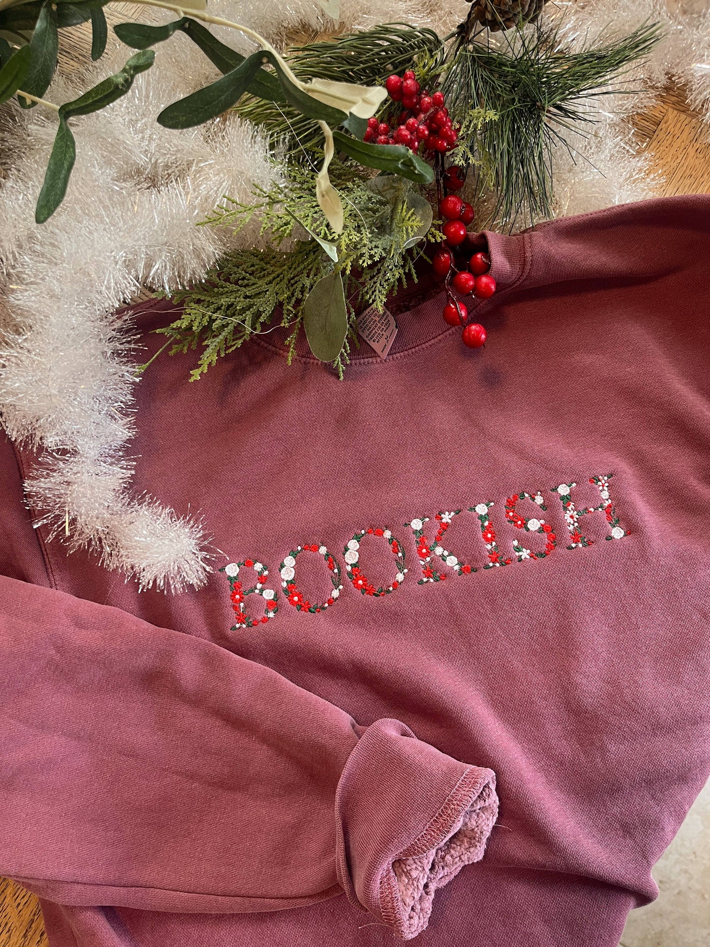 Bookish Christmas Sweatshirt