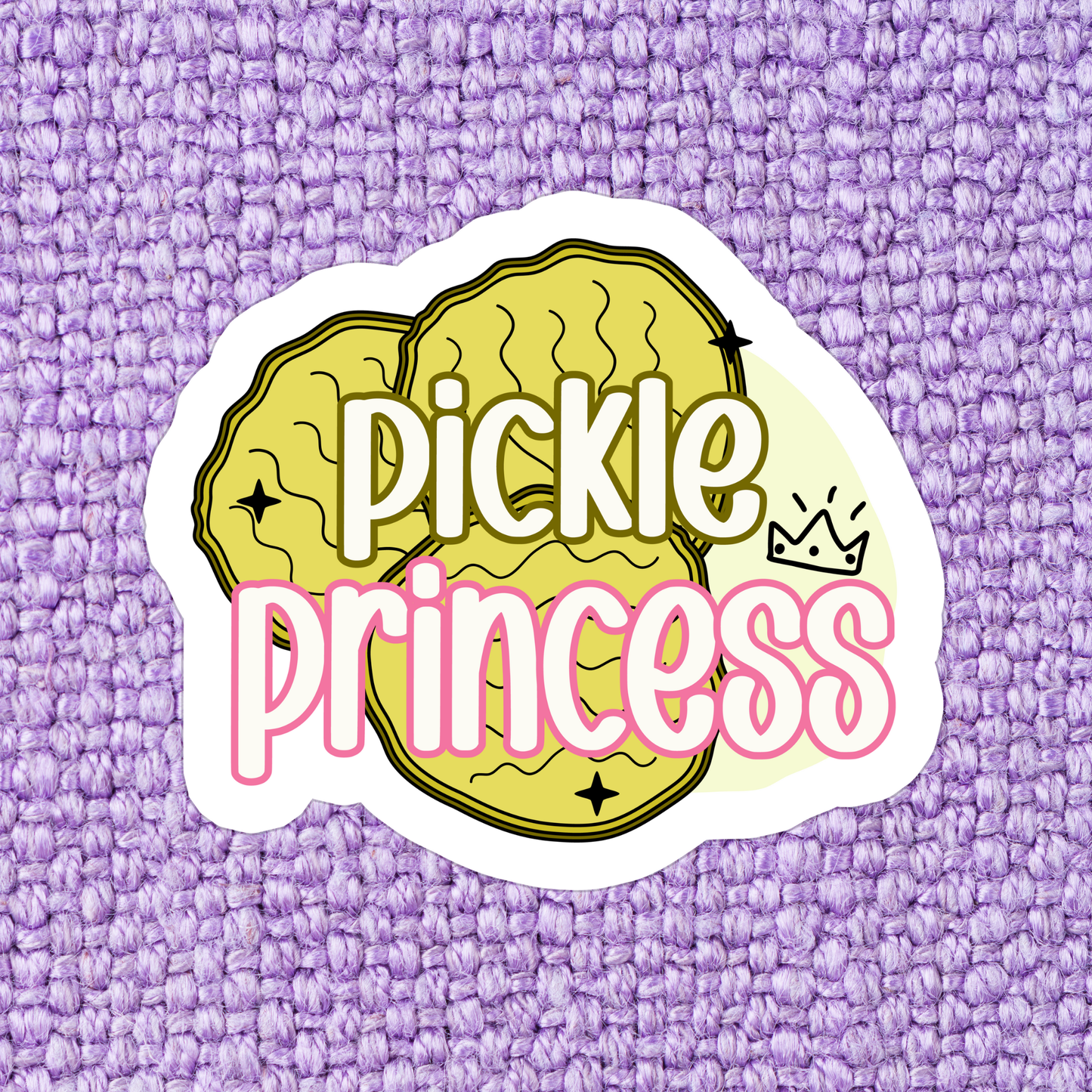 Coquette Pickles Pickle Lover Food Waterproof Vinyl Sticker
