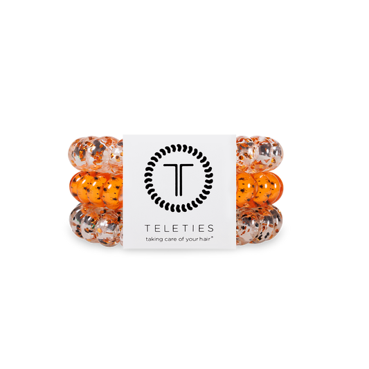 Spiral Hair Coils | Large | Spooky Sparkles Hair Ties