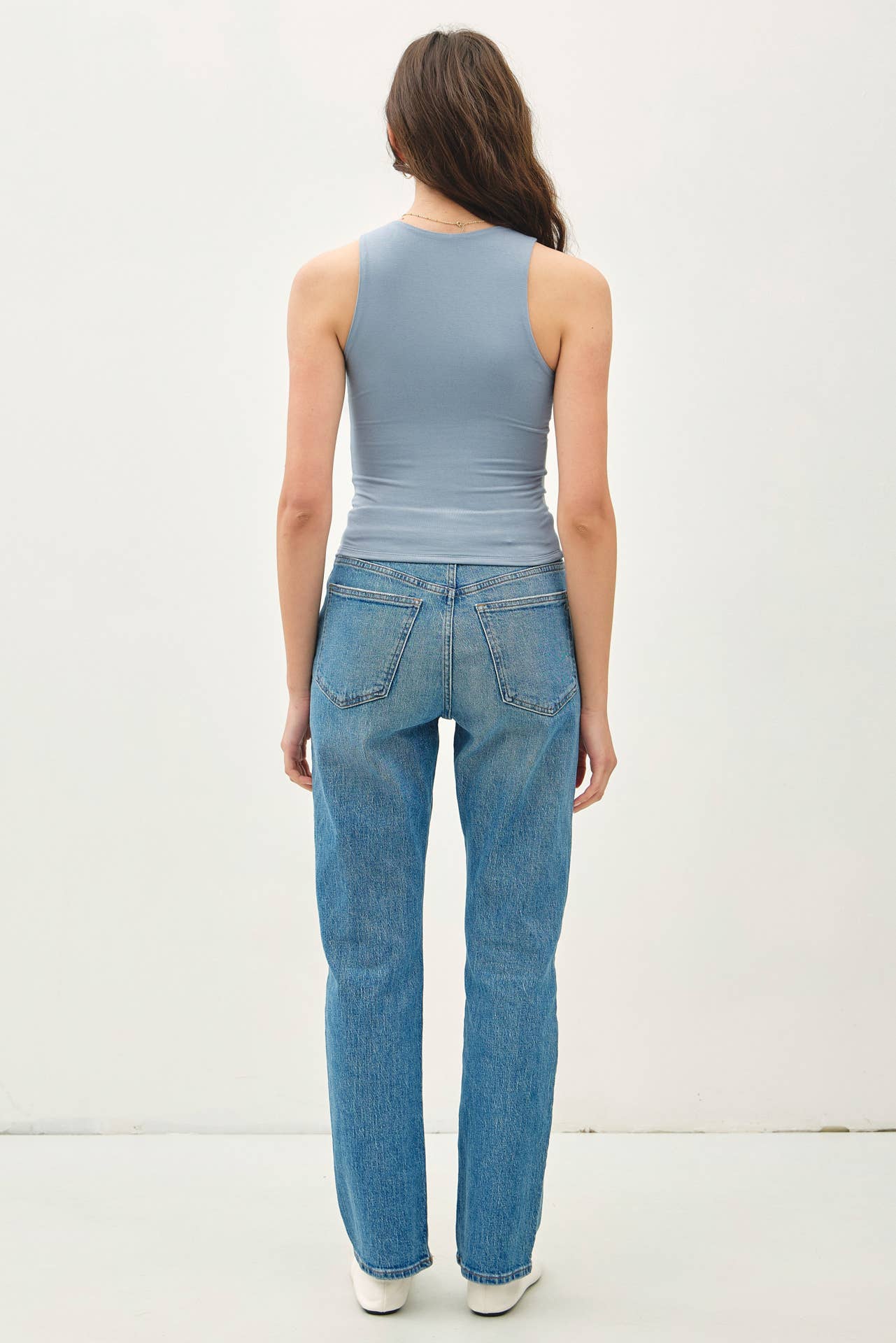 NEW COLOR [SOFT CORE] BASIC ROUND NECK TANK