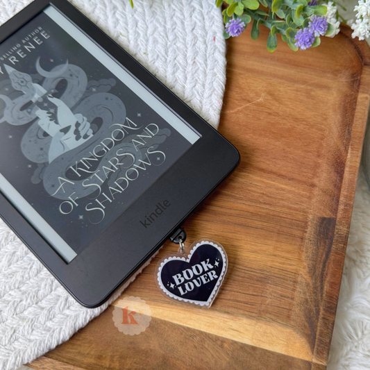Book lover Kindle Charm,  Kindle case Accessories, bookish 