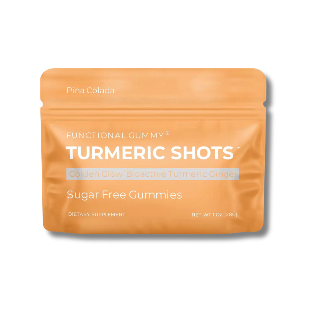 Turmeric & Ginger Gummies SUGAR FREE – Golden Glow | 2-Pack