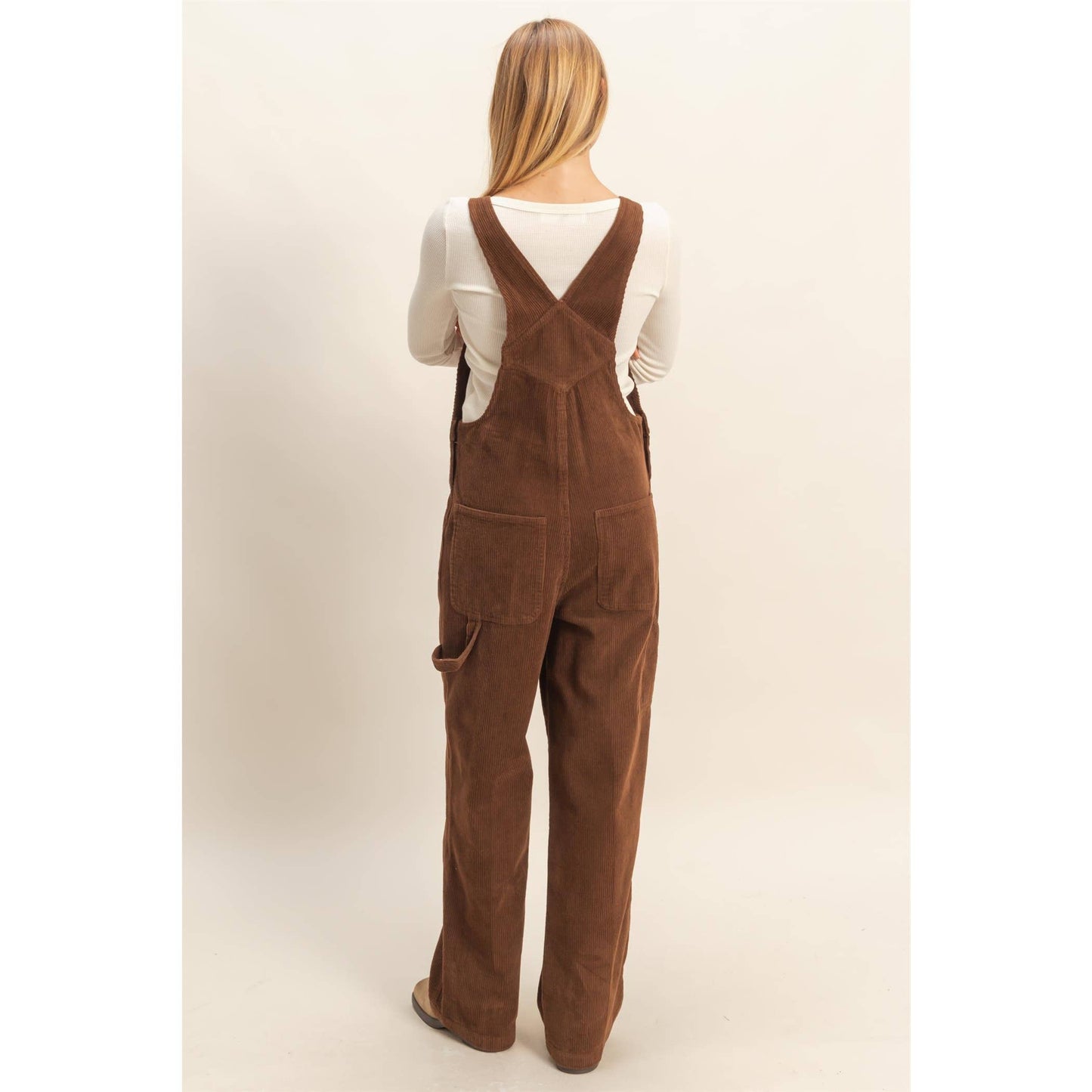 Mineral Washed Corduroy Overall