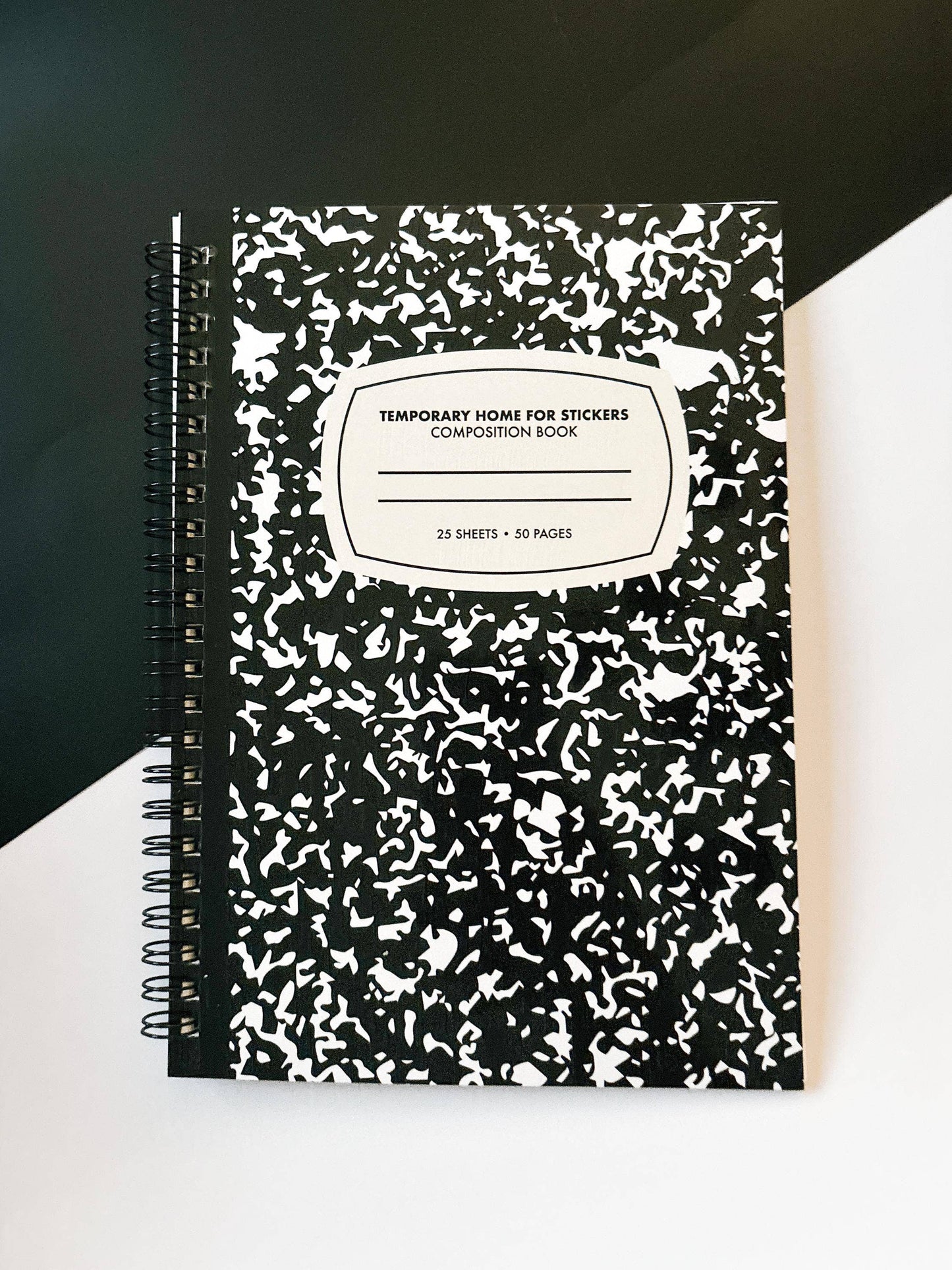 Composition Reusable Sticker Book