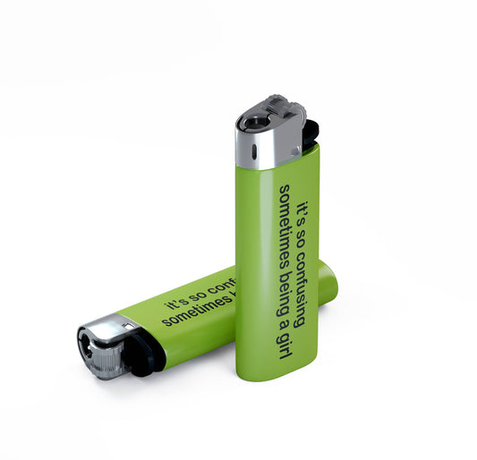 Charli Brat Confusing Being A Girl Lighter 