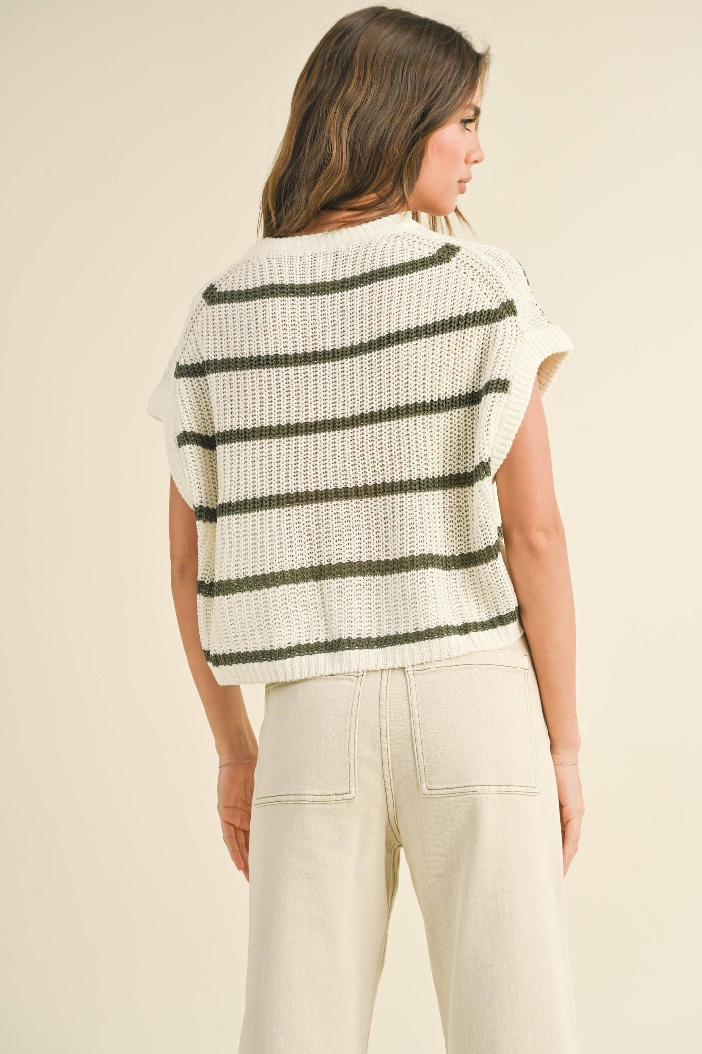 T3332   DOLMAN SLEEVE KNITTED TOP