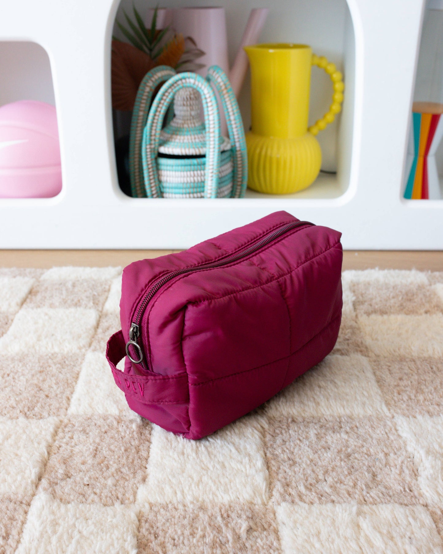 Cloud Pouch in Black Cherry