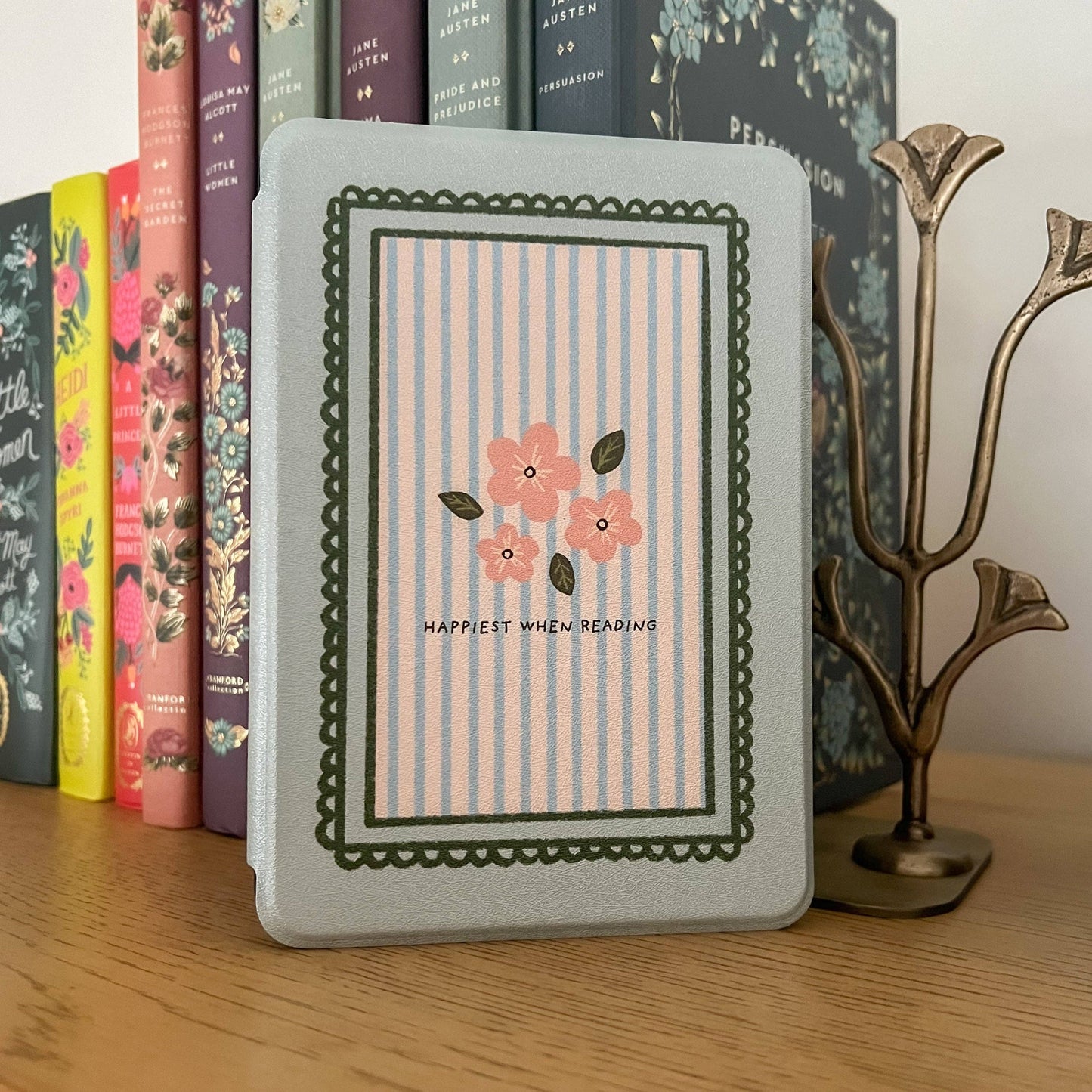 Happiest When Reading Kindle Case