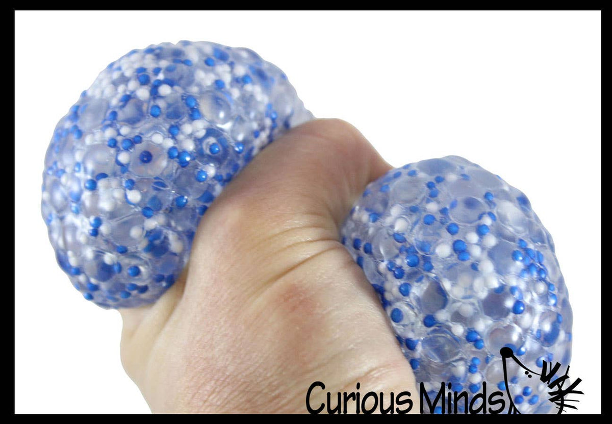 Jumbo Confetti Bead Mold-able Stress Ball
