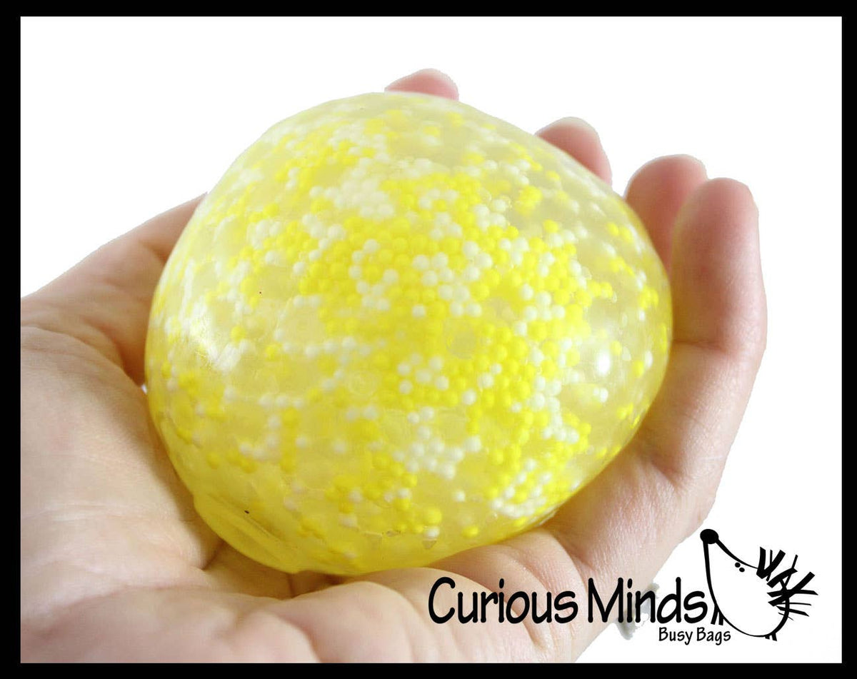 Jumbo Confetti Bead Mold-able Stress Ball
