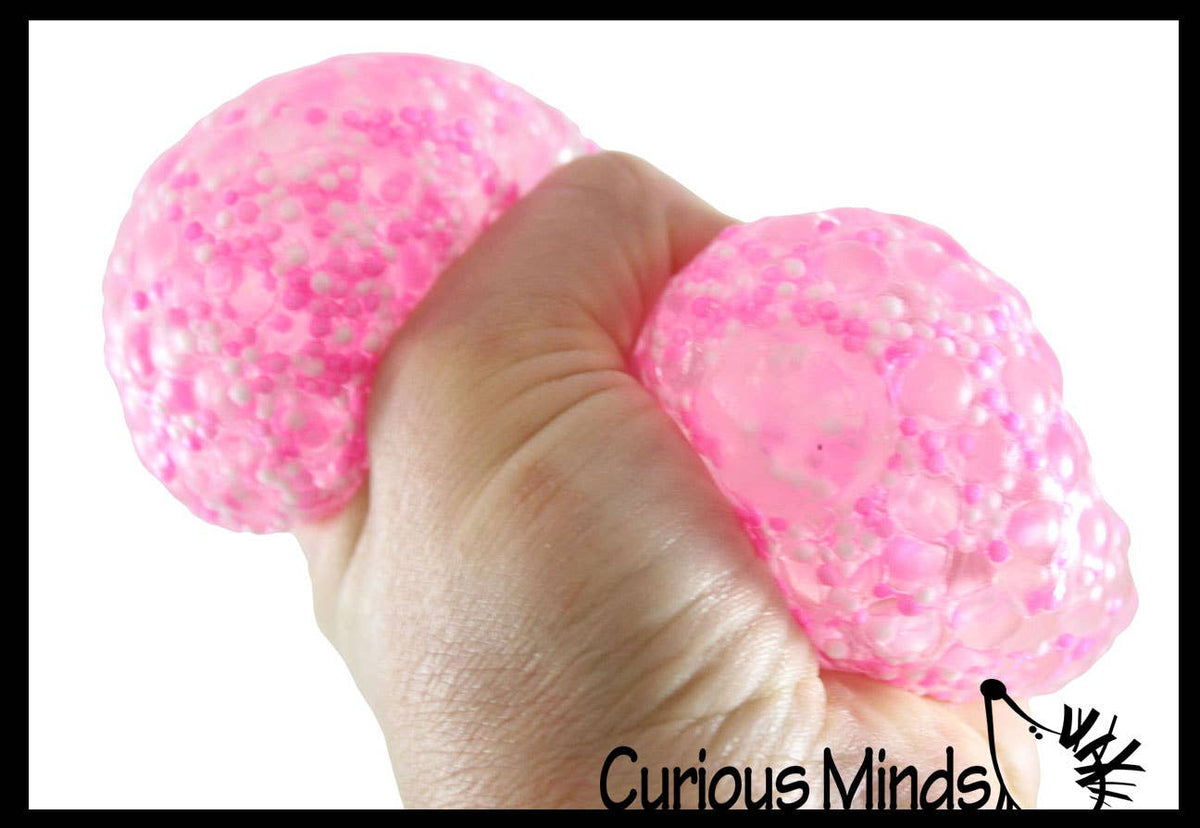 Jumbo Confetti Bead Mold-able Stress Ball