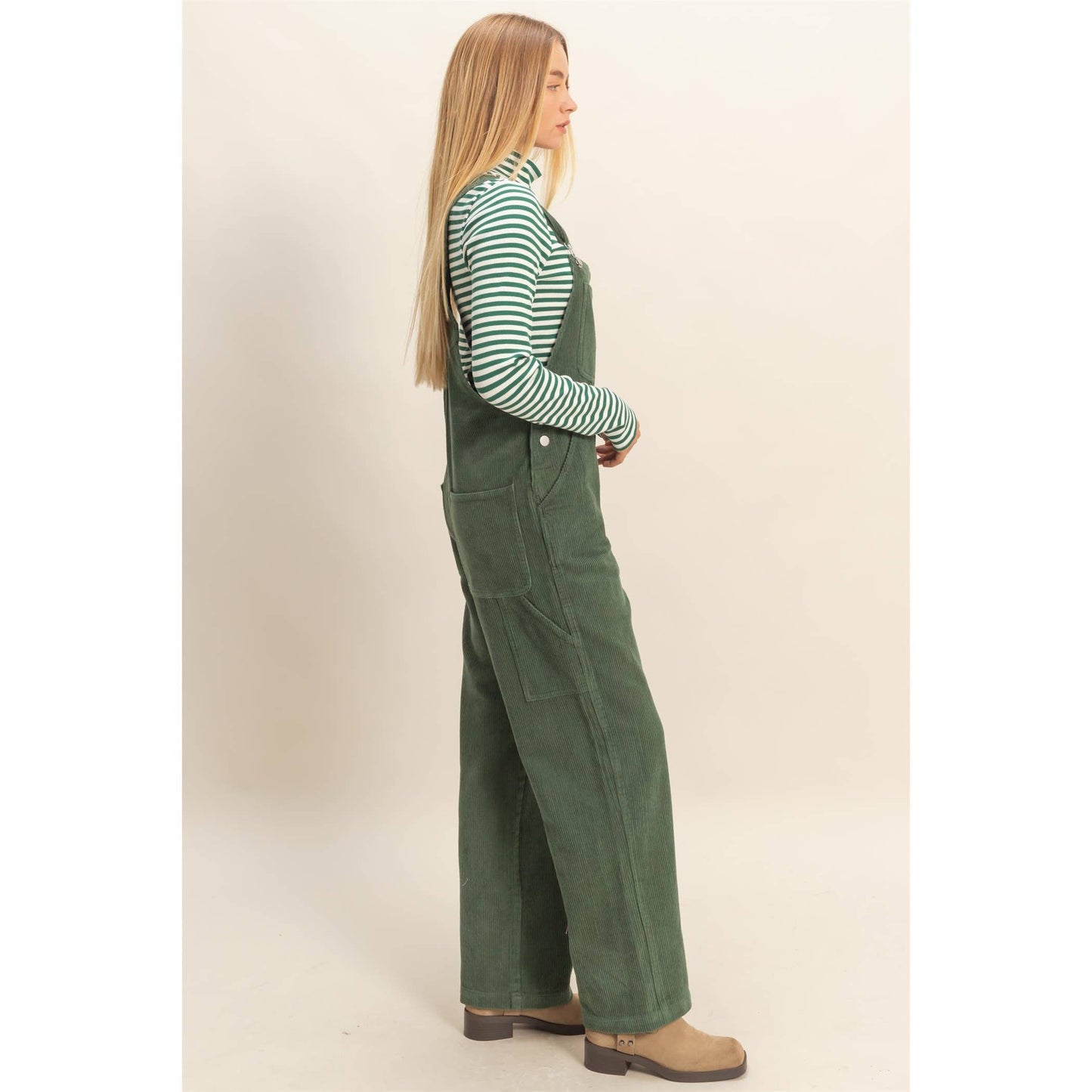 Mineral Washed Corduroy Overall