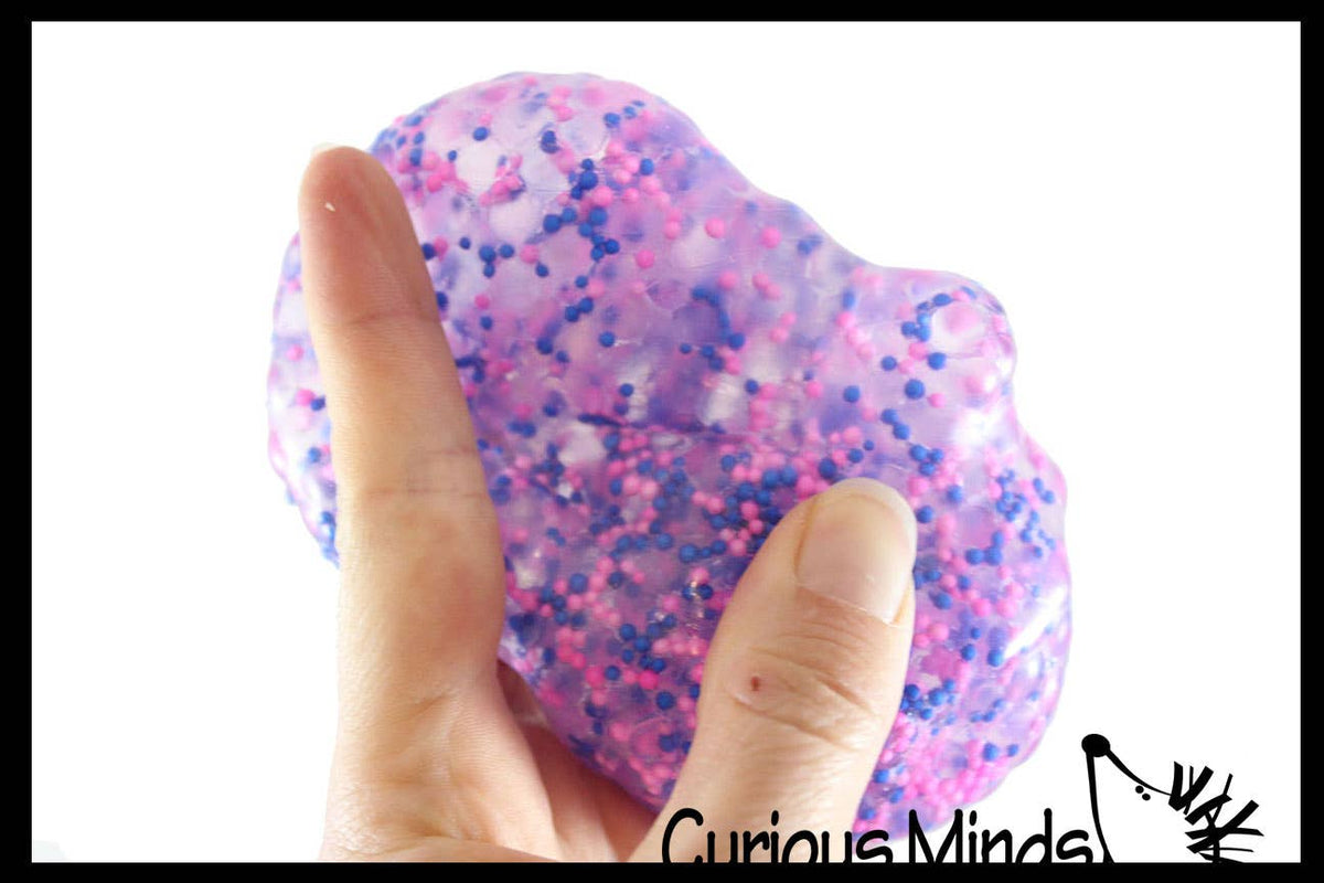 Jumbo Confetti Bead Mold-able Stress Ball