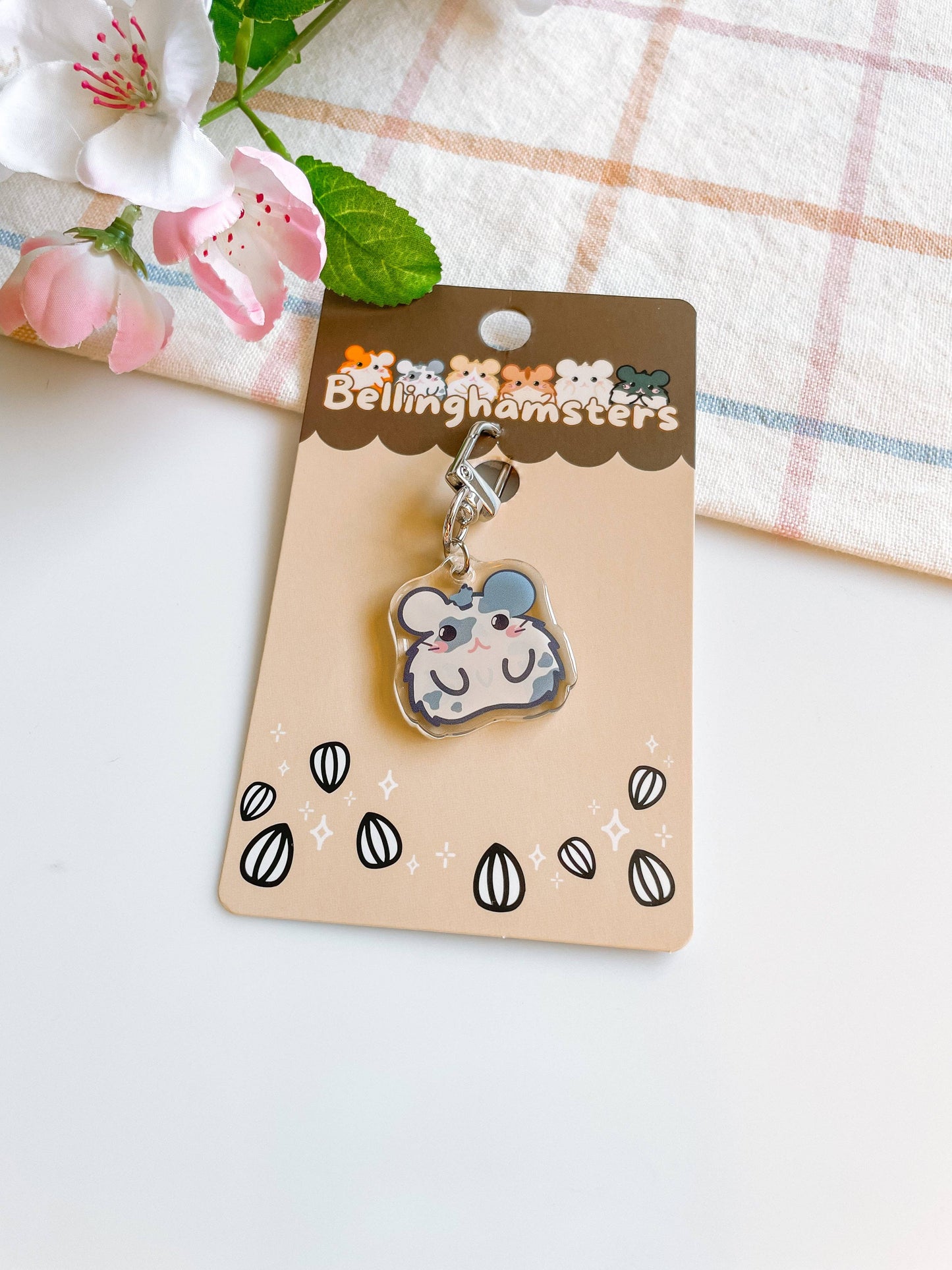 Bellinghamsters Acrylic Keychain