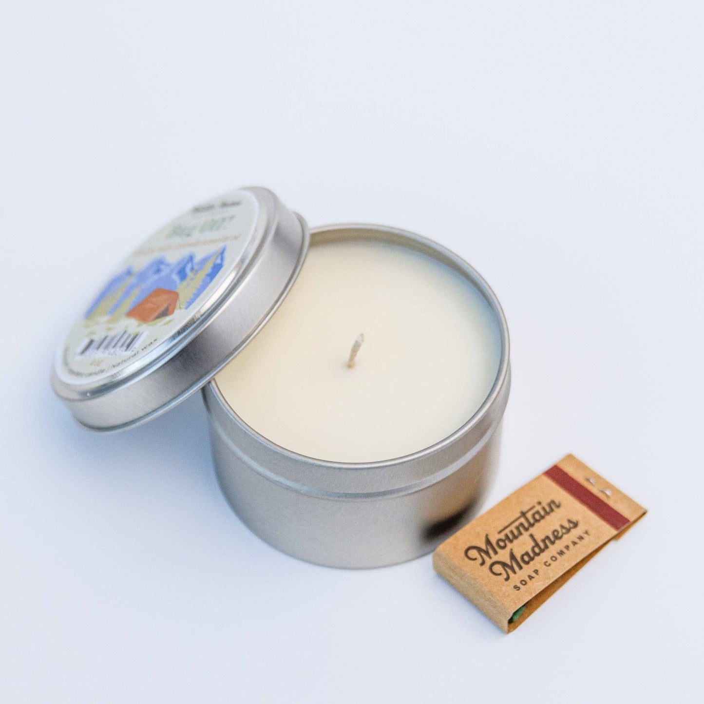 Bug Off Tin Candle
