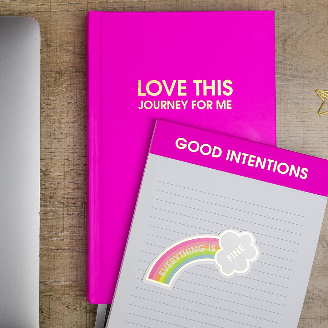 Love This Journey For Me - Daily Journal - Bright Hardcover