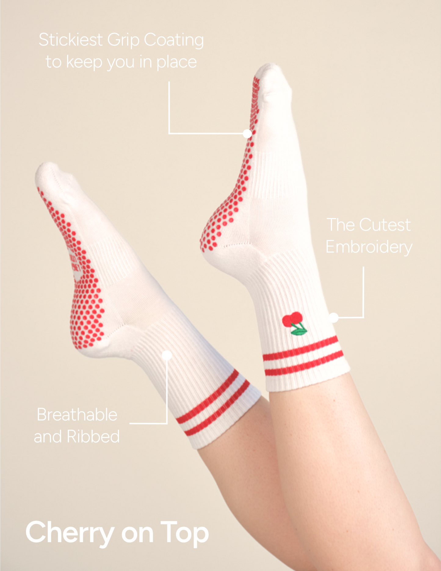The Elle Grip Sock
