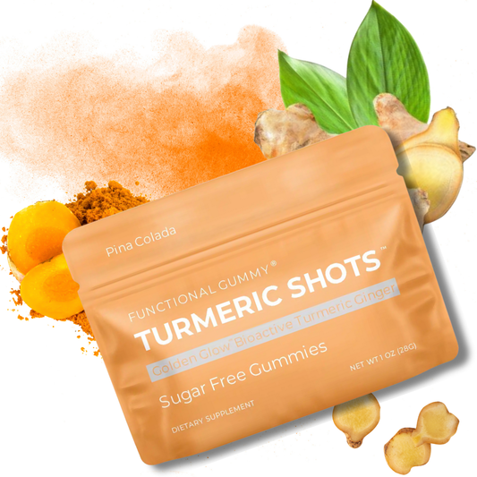 Turmeric & Ginger Gummies SUGAR FREE – Golden Glow | 2-Pack