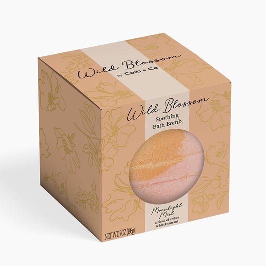 Wild Blossom Soothing Bath Bomb - Moonlight Mist
