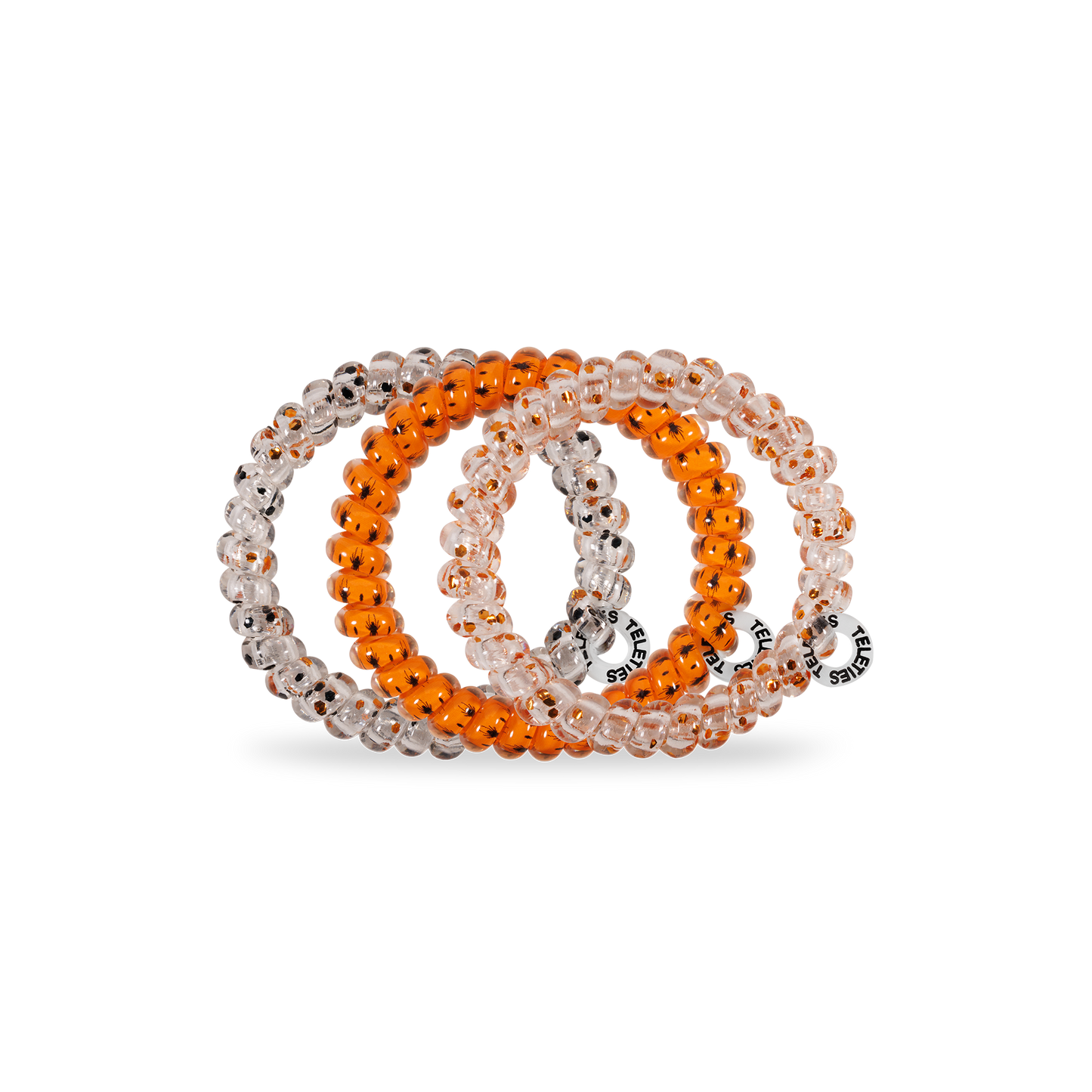 Spiral Hair Coils | Small | Spooky Sparkles Hair Ties