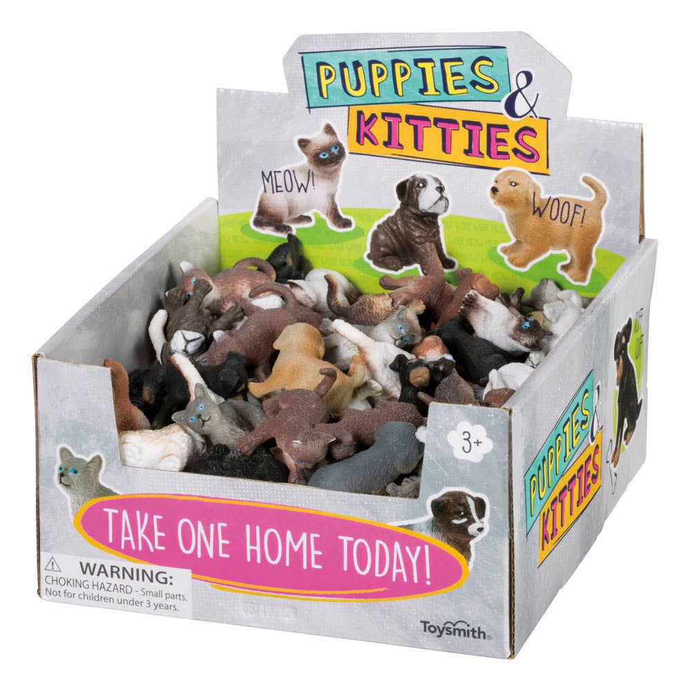 Puppies & Kitties, Assorted, 14.5" Toy Figures